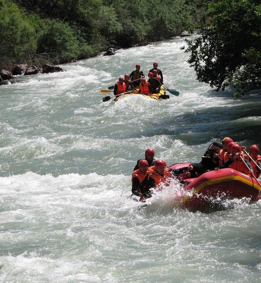 Descente en rafting sur la rivière de Chon-Kemin