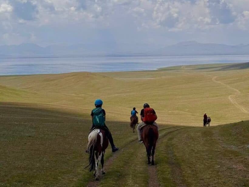 À cheval dans les alpages