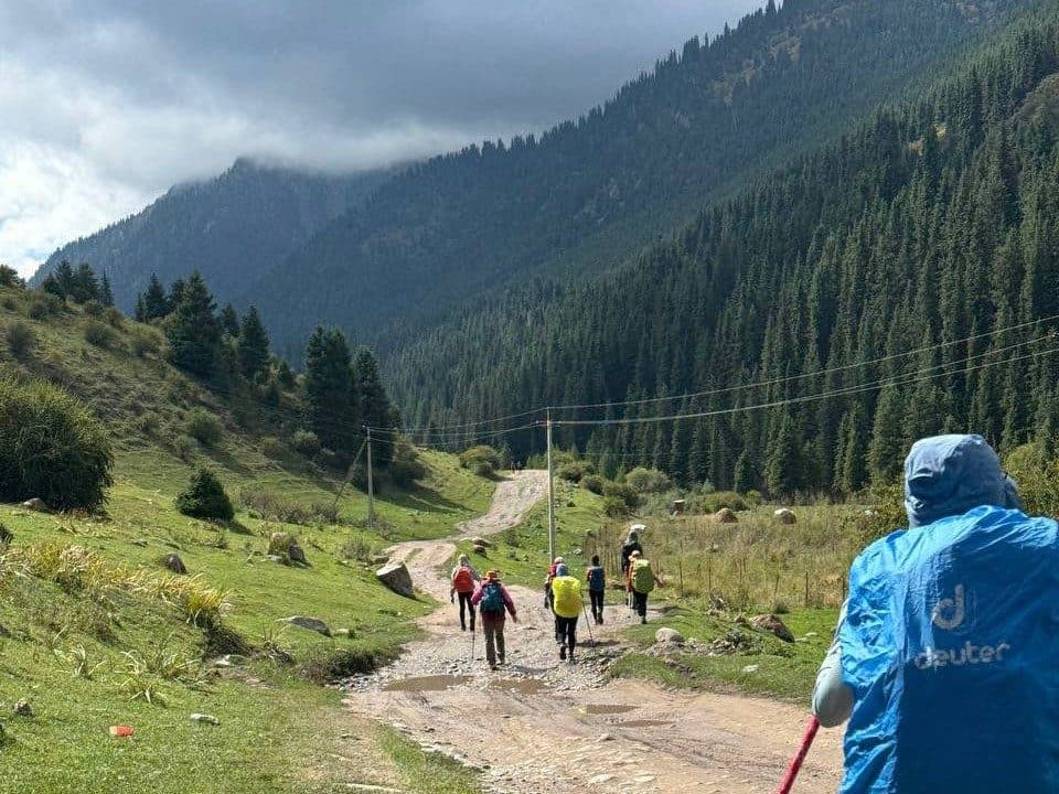 Paysage du Kirghizistan