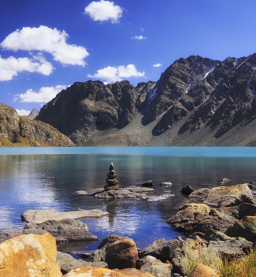 Paysage du Kirghizistan